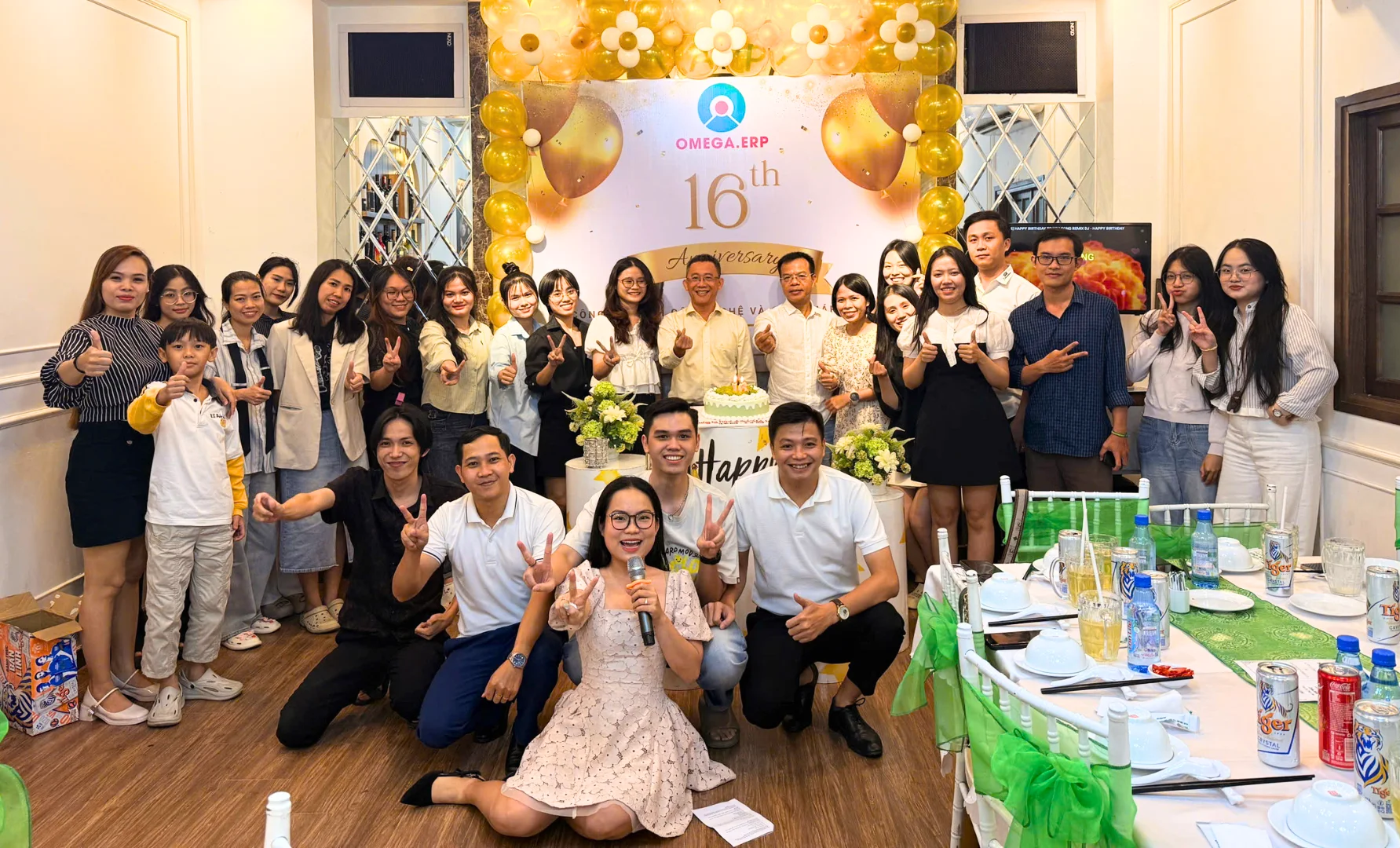 OMEGA kỷ niệm 16 năm thành lập