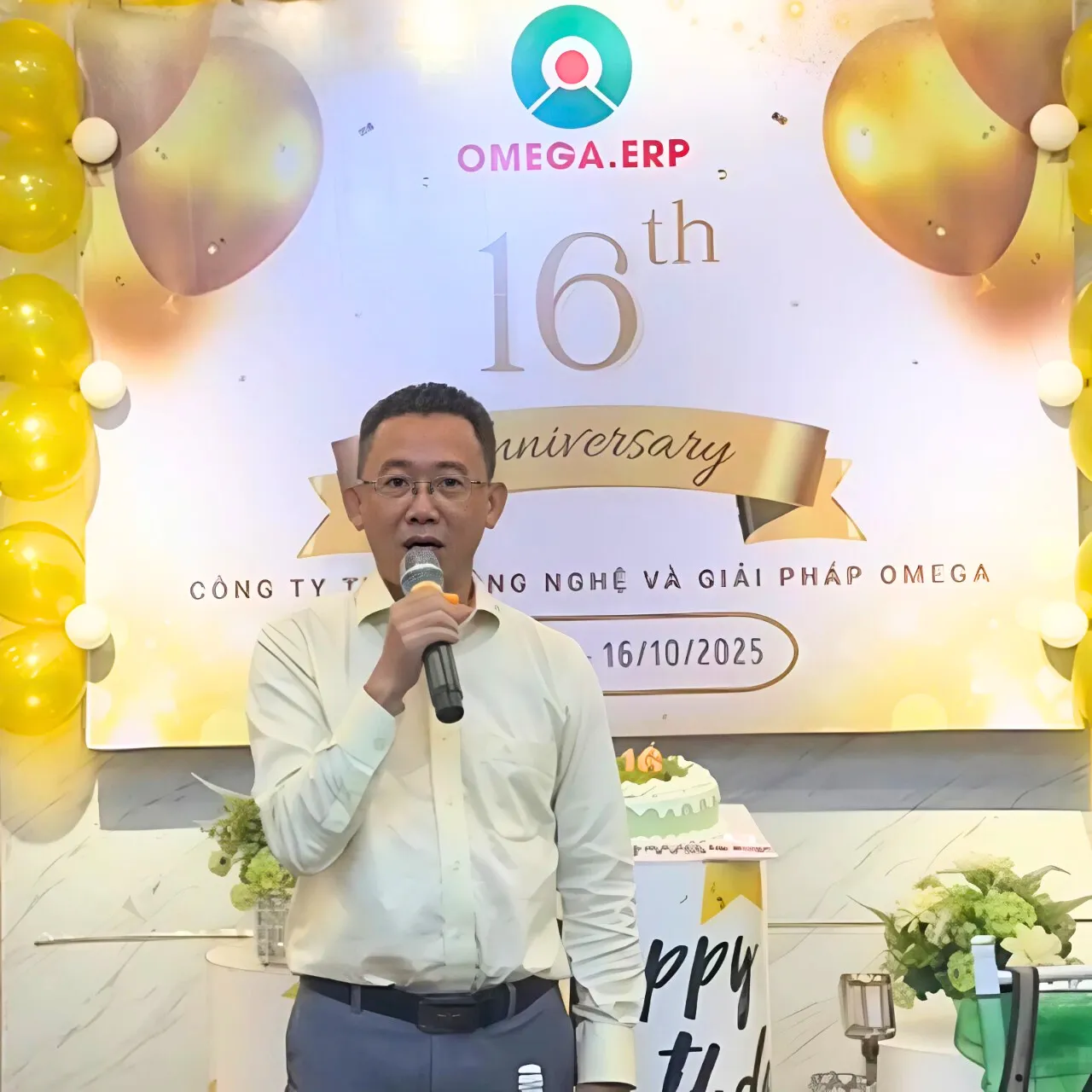 Kỷ niệm 16 năm thành lập Công ty TNHH Công nghệ và Giải pháp Omega