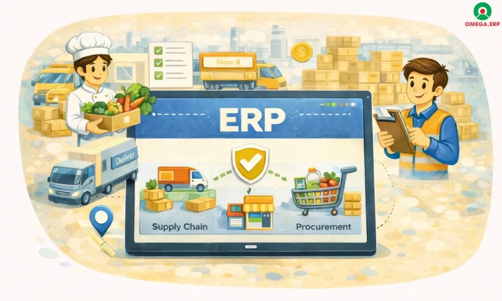 ERP ngành F&B – Giải pháp quản trị toàn diện cho doanh nghiệp F&B 2026