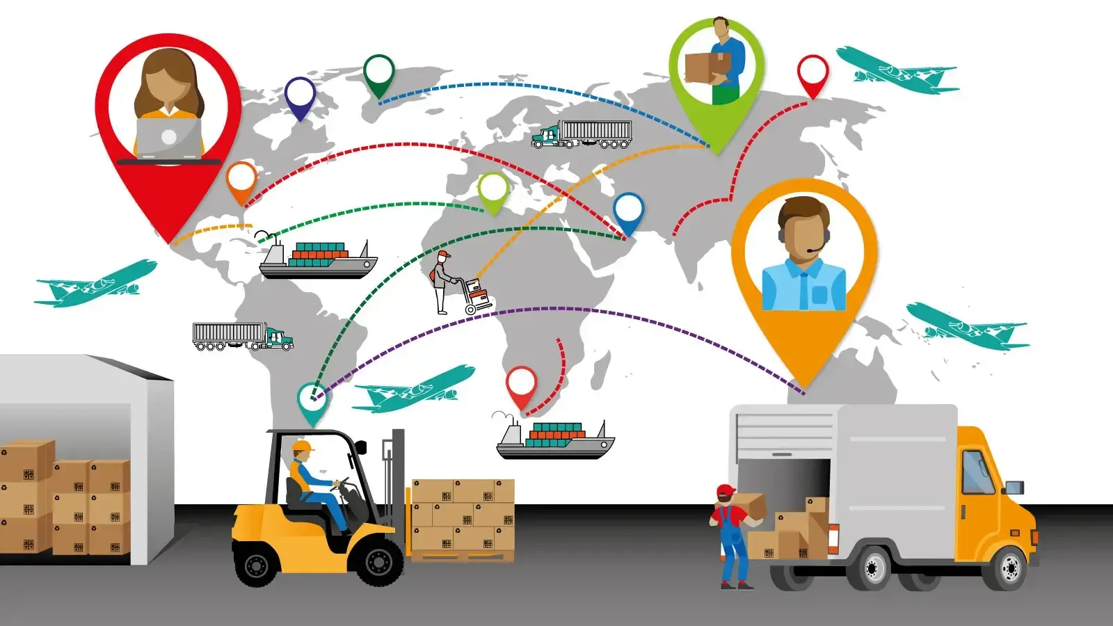 Giải pháp ERP cho ngành phân phối giúp đột phá thời đại 4.0