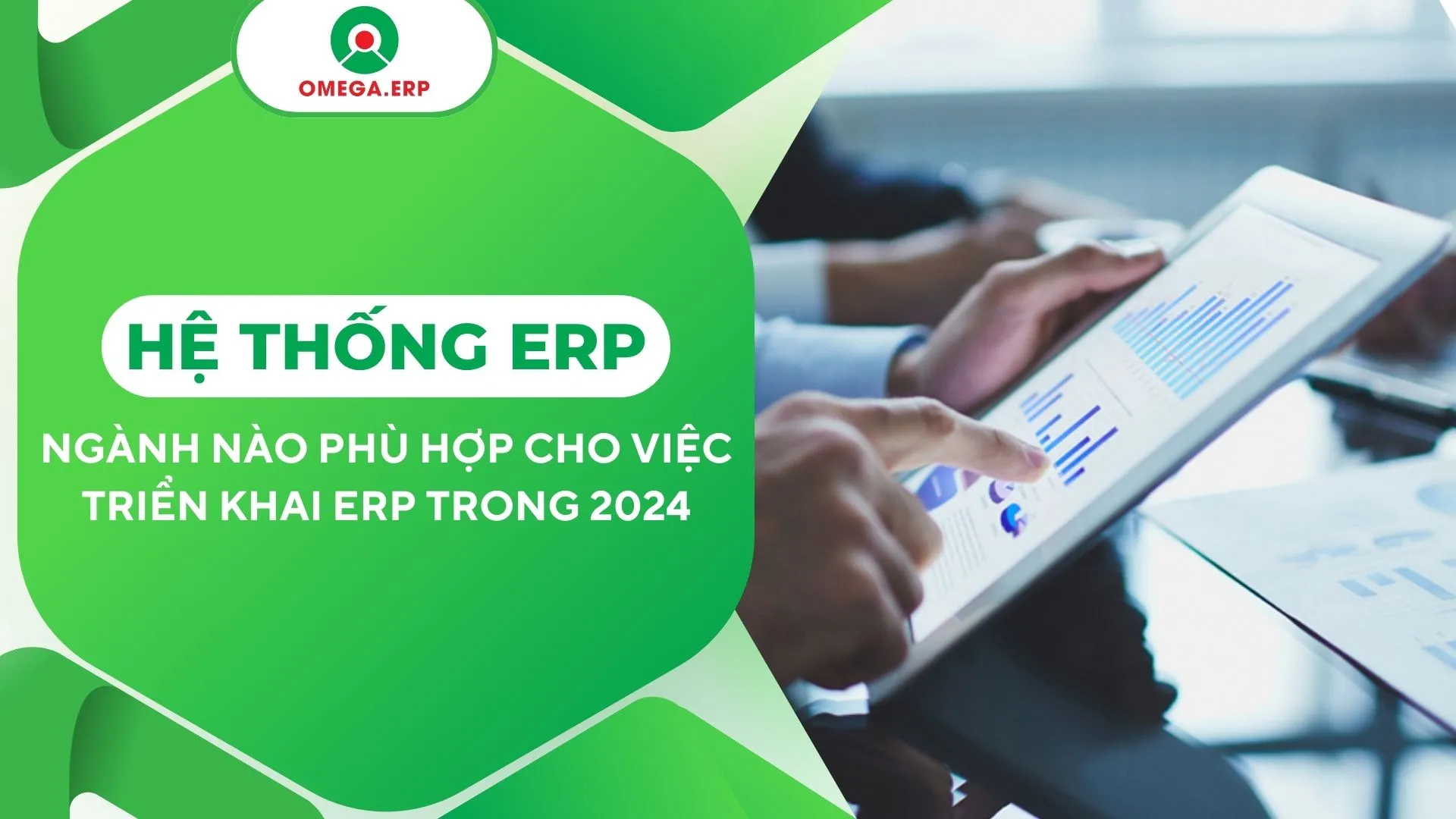 Ngành nào phù hợp cho việc triển khai Hệ thống ERP 2024?