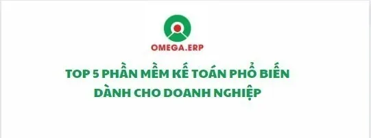 TOP 5 Phần mềm kế toán phổ biến cho doanh nghiệp 2024