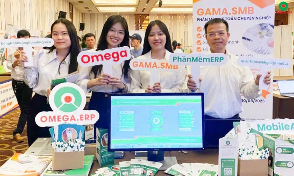 Omega ghi dấu ấn sâu sắc tại sự kiện Giao thương doanh nghiệp Quảng Trị Miền Nam 2025