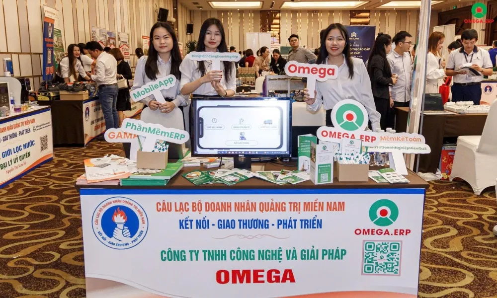 Omega ghi dấu ấn sâu sắc tại sự kiện Giao thương doanh nghiệp Quảng Trị Miền Nam 2025