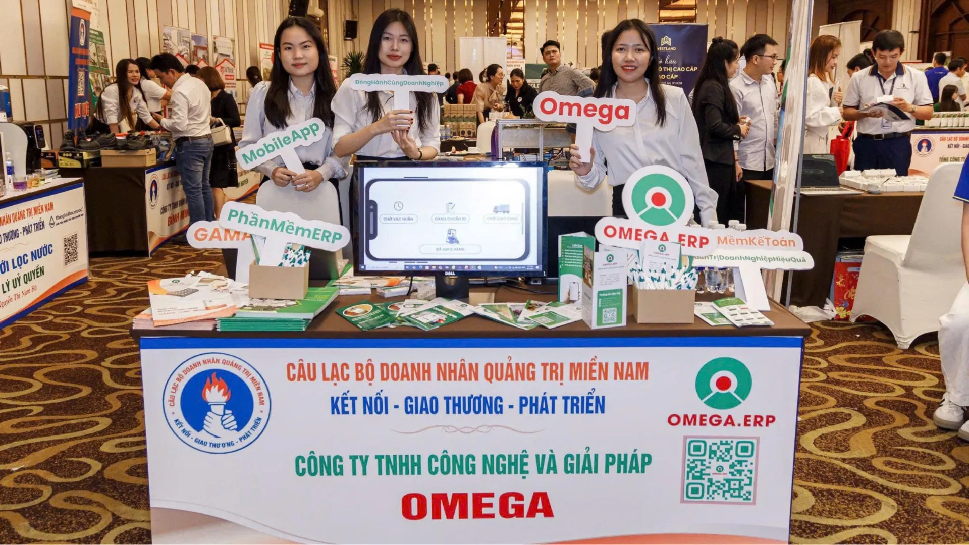 Omega ghi dấu ấn sâu sắc tại sự kiện Giao thương doanh nghiệp Quảng Trị Miền Nam 2025