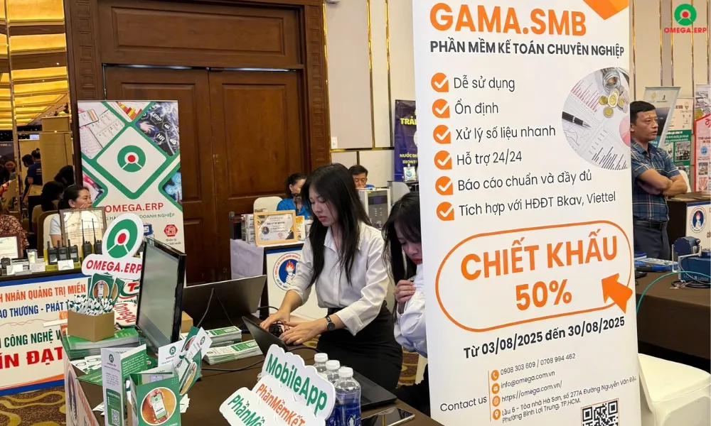 Omega ghi dấu ấn sâu sắc tại sự kiện Giao thương doanh nghiệp Quảng Trị Miền Nam 2025