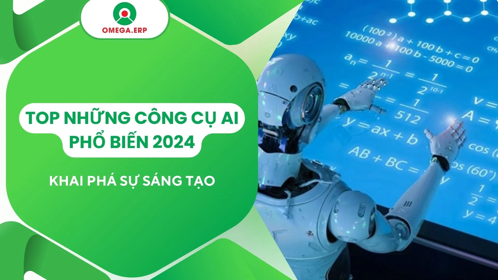 Những công cụ AI được sử dụng phổ biến 2024
