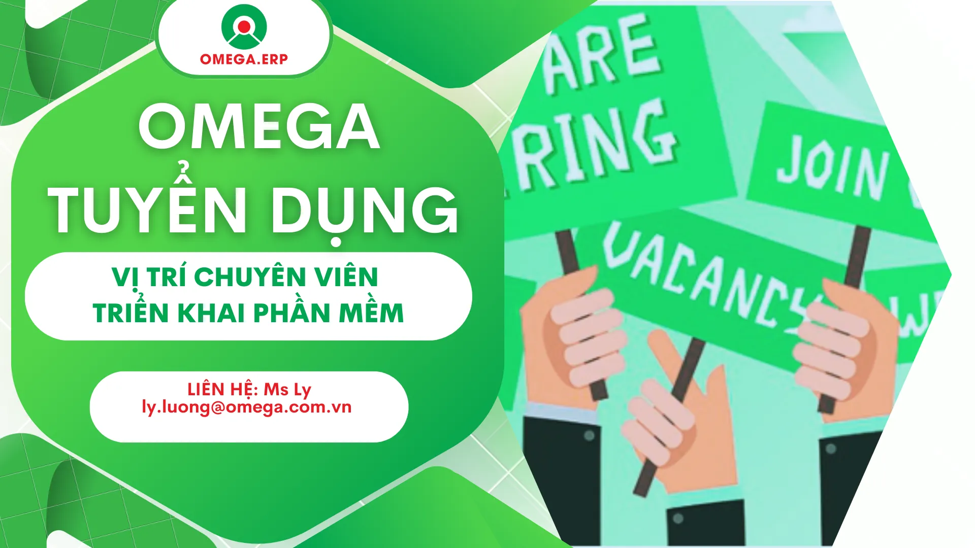 [Tuyển dụng] Chuyên viên Triển khai phần mềm ERP