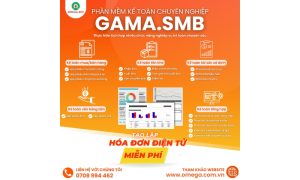 OMEGA THÔNG BÁO LỊCH NGHỈ LỄ 30/4 - 1/5 33 Phần mềm kế toán chuyên nghiệp GAMA.SMB – Tối ưu chi phí, nâng cao hiệu suất