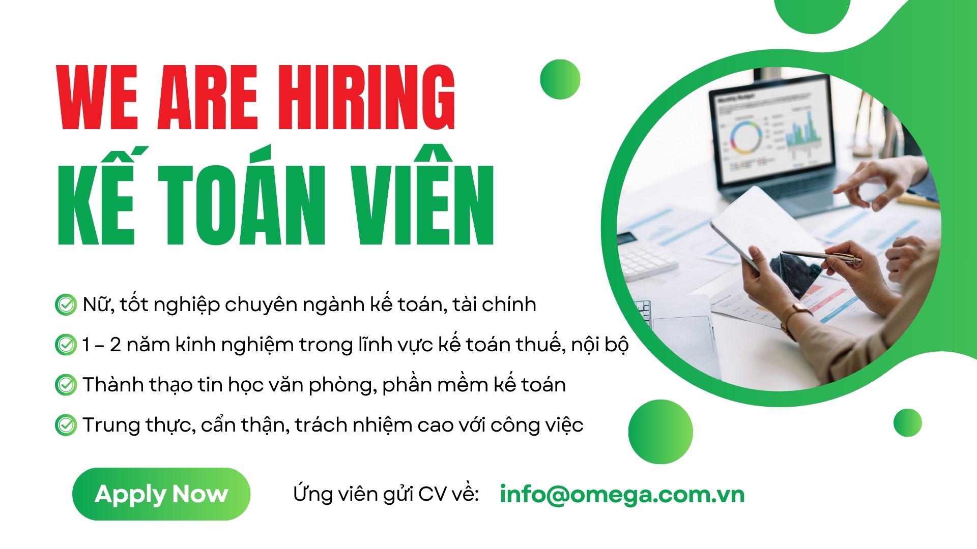 Tuyển dụng kế toán