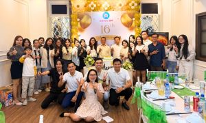 OMEGA THÔNG BÁO LỊCH NGHỈ LỄ 30/04 - 01/05 21 Đại gia đình Omega tại bữa tiệc sinh nhật lần thứ 16