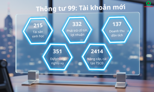 Các tài khoản mới theo thông tư 99